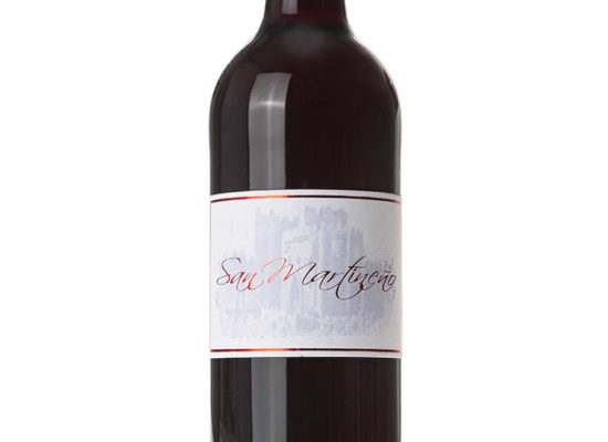 Gran vino tinto San Martineño de la tierra de Castilla